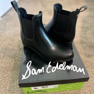 Sam Edelman Tinsley Rain Boot Matte Black